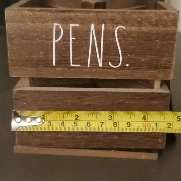 💛2 for $35💛Rae Dunn PENS & PENCIL Wood holder NWT - Picture 6 of 8